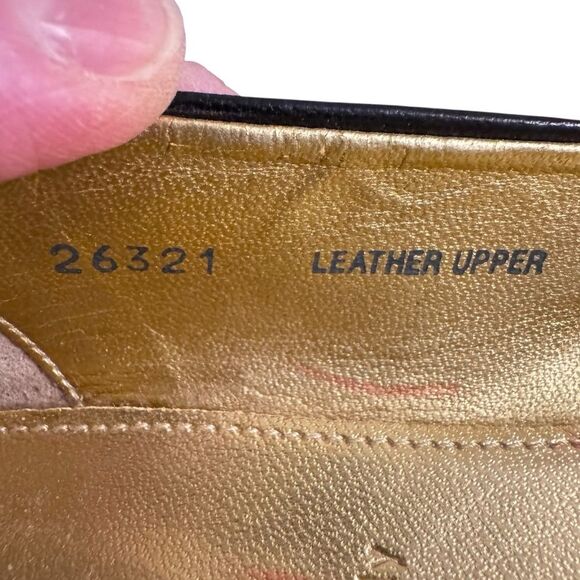 Black Ballet Flats Round Toe J. Crew Balletcore Minimalist Classic Size 8 - Picture 7 of 8